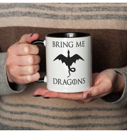 Кружка GoT "Bring me Dragons", фото 2, цена 180 грн